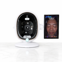 Analyseur de peau facial portable 36MP avec IA, analyse cutanée 3D, 10 images spectrales HD, écran tactile USB, fonctionnement hors ligne pour
