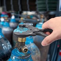 Pince de décompression pour bouteille de gaz, clé de démontage, outils à main pour bouteilles de gaz et cylindres