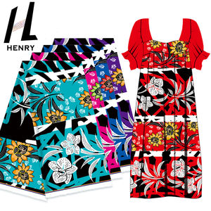 Vải Nhà Máy Thiết Kế Mới Màu Đen Và Trắng Chắp Vá Màu Hoa Nhà Máy In Vải Cho Quần Áo & Dresses - Product Image 5