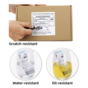 Étiquettes d'expédition adhésives imperméables et résistantes à la chaleur 4x6 Zebra, <span class=keywords><strong>livraison</strong></span> directe américaine gratuite, pour promotion et usage en épicerie - Product Image 5