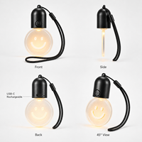 Lumière d'ambiance vintage pour l'intérieur de la voiture, accessoires d'éclairage en acrylique en gros, ampoule suspendue, lumière d'ambiance nocturne pour voitures