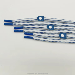 Tùy Chỉnh Đường Kính 0.5Cm ABS Màu Đen Trắng Dây Rút Áo Polyester Vẽ Chuỗi - Product Image 4