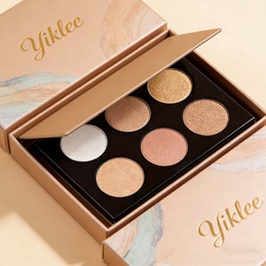 Boîte cosmétique vide de <span class=keywords><strong>bonne</strong></span> qualité, DIY, palette de fards à paupières à 4 trous, palette de blush et de <span class=keywords><strong>contour</strong></span>, boîte à maquillage en papier magnétique avec miroir - Product Image 6