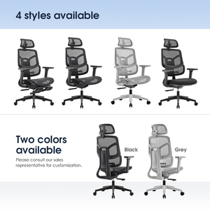 Silla de Oficina Ejecutiva Moderna, Ergonómica, Ajustable, Completamente de Malla, para Oficina en Casa - Product Image 3