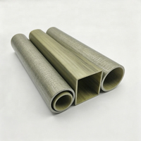 Fournisseur de fenêtres en PU, profilés en fibre de verre pultrudés FRP, angles structurels, canaux, tiges