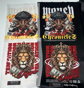 สติกเกอร์รีดร้อนพลาสติซอลแบบกำหนดเอง คุณภาพสูง ล้างทำความสะอาดได้ สำหรับกระเป๋า เสื้อผ้า  ติดง่าย  รุ่นใหม่ล่าสุด - Product Image 2