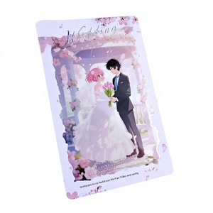 Biglietti d'Auguri e Inviti Matrimoniali Personalizzati di Alta Qualità, Stampa Offset su Carta Patinata, Modello 151 Lettere d'Invito - Product Image 1