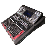 Console de mixage audio numérique professionnelle Paulkitson DM16S avec écran tactile LCD 16 canaux en métal pour discothèque/bar/club/systèmes sonores