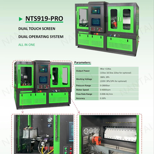 Nantai Máy CR 919 Pro tự động sửa chữa thiết bị heui eui DIESEL phun nhiên liệu Common Rail Injector bơm thử nghiệm băng ghế dự bị ngân hàng đứng - Product Image 2