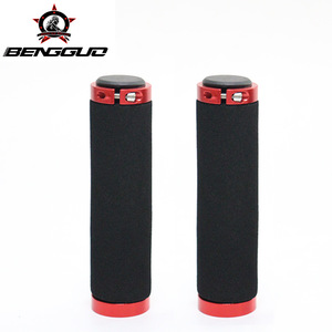 Xe máy Lock-on chống trượt xe đạp xử lý <span class=keywords><strong>Grips</strong></span>-song phương kẹp MTB xe đạp leo núi thoải mái đi xe đạp thiết bị - Product Image 1