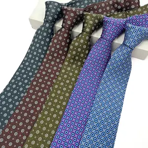 Diskon besar stok cetak dasi panjang plus grosir dasi cravatte uomo lusso leher dasi untuk pria mewah