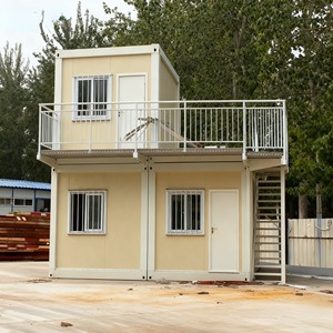 Nhà CONTAINER thép hai tầng: Chống cháy & chịu nhiệt cho các phòng và phòng ban khách sạn tạm thời - Product Image 2