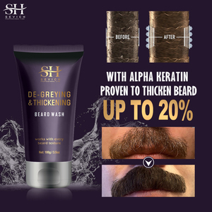 Etiqueta privada Aceite de <span class=keywords><strong>barba</strong></span> negro Tinte de <span class=keywords><strong>barba</strong></span> Champú Tinte rápido Fácil uso Producto de cabello y <span class=keywords><strong>barba</strong></span> <span class=keywords><strong>para</strong></span> hombre - Product Image 3