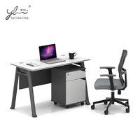 Bureau d'écriture individuel, bureau blanc, table de bureau, prix, table de travail, bureau de studio
