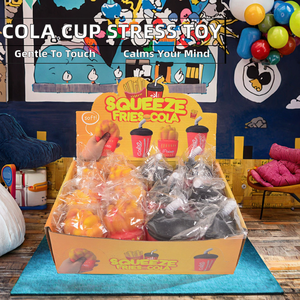 Juguete Antiestrés Creativo de Goma con Forma de Bebida de Cola, Juguete Sensorial con Pajita, para Mayores de 14 Años - Product Image 2