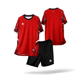 Ensemble de maillots de football personnalisés de qualité supérieure SC03, séchage rapide, respirant, sublimation, vêtements d'équipe de football, adultes, enfants, vente en gros, OEM, ODM - Product Image 1