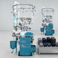 Machine à tricoter les chaussettes à un cylindre FURONG, à liaison automatique, économe en énergie, facile à utiliser, haute vitesse, machine intelligente