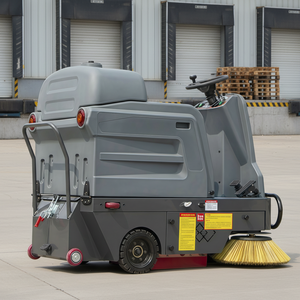 Balayeuse électrique avec cabine - Tricycle balayeuse A13 de Chine pour le nettoyage des routes, des chantiers de construction <span class=keywords><strong>et</strong></span> des entrepôts - Product Image 1