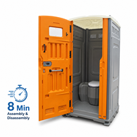 Toilettes portables ZENO Z12 légères, 95 kg, WC mobile, grande capacité 200 L, pour chantier, extérieur