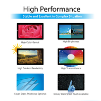 Anpassen des TFT-LCD-Touchscreen-Displays 2.4 3.5 4.3 5 6.25 7 8 9 10.1 12.3 13,3 Zoll CTP Kapazitives IPS-TFT-LCD-Touch panel