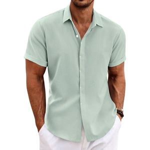 Chemises Hawaïennes pour Hommes à Manches Courtes, Chemises à Boutons à Motifs Floraux, Chemises de Vacances Tropicales, Chemises de Plage avec Poche - Product Image 4