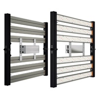 Lámpara LED Compacta de 320W de Espectro Completo, Ahorro de Energía, IP65, de Aluminio, para Cultivo Interior, Floración y Plantas en Invernaderos