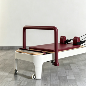 Nouveau Reformer Pilates <span class=keywords><strong>en</strong></span> Alliage d'Aluminium Portable Multifonctionnel pour Rééducation et Exercice, Utilisation <span class=keywords><strong>en</strong></span> Studio de Pilates, Prix Usine - Product Image 4