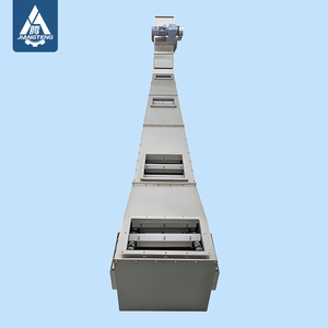 Băng tải cào Thép Mới để truyền bột than cho các nhà máy sản xuất và nhà máy xi măng kéo băng tải xích - Product Image 1