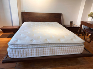 Sang Trọng Chỉnh Hình Túi Mùa Xuân Nệm Eurotop Cao Su Tự Nhiên Bộ Nhớ Mềm Bọt Chuyển Đổi Cho Phòng Ngủ Khách Sạn Sử Dụng Đồ Nội Thất Nhà - Product Image 3