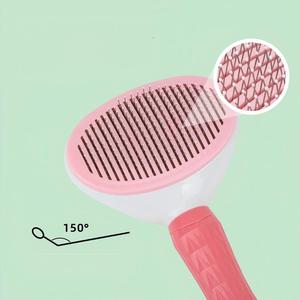 Pettine per Toelettatura in Plastica ABS Sicuro e Bestseller, Spazzola per Cani e Gatti, Tagliacapelli con Funzione di Pulizia e Massaggio Combinata - Product Image 5