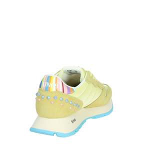 Baskets tendance en toile jaune Sun68 pour femme Z35206 - Product Image 3