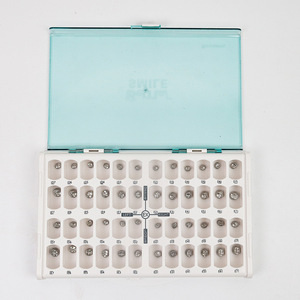 <span class=keywords><strong>Couronne</strong></span> dentaire pour <span class=keywords><strong>molaire</strong></span> primaire, 48 pièces, <span class=keywords><strong>couronne</strong></span> en acier inoxydable pour enfants - Product Image 5