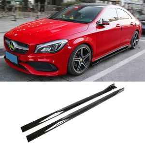 Jupes latérales universelles en fibre de carbone légères de style PSM pour Mercedes Benz AMG <span class=keywords><strong>C63</strong></span> W205 Coupé Berline <span class=keywords><strong>2016</strong></span> et plus - Product Image 2