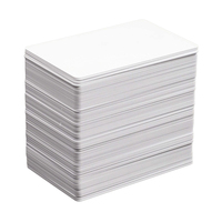 Carte en PVC vierge, plastique imperméable, double face, imprimable par jet d'encre, pour imprimantes à jet d'encre