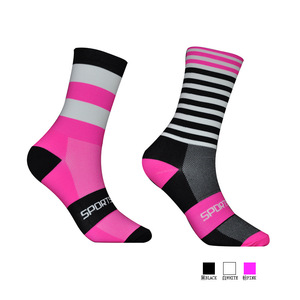Calcetines deportivos de nailon a la moda para ciclismo, equipo de tubo medio para hombres y mujeres, calcetines ligeros para maratón y correr en <span class=keywords><strong>bicicleta</strong></span>, logotipo personalizado - Product Image 6