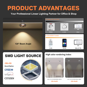 โคมไฟ EZELED ราคาคุ้มค่าสำหรับตกแต่งภายใน ดีไซน์ทรงกระบอก ไฟดาวน์ไลท์ LED พร้อมการรับประกัน 3 ปี - Product Image 2