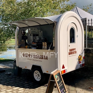 <b>Mobile</b> Fast Food Cart Coffee Shop Ice Cream Cart Food Truck with <b>Kitchen</b> Equipment - Product Image 3