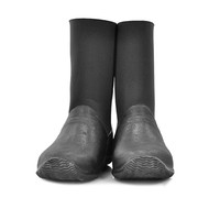 Bottes de plongée semi-étanches en néoprène 5 mm, bottines de plongée extensibles résistantes à l'eau, fabrication OEM ODM, logo personnalisé