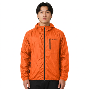 Chaqueta impermeable de softshell con capucha para hombre, corte regular, para todas las estaciones, resistente al agua, elástica, para senderismo, MTB, MX. - Product Image 1