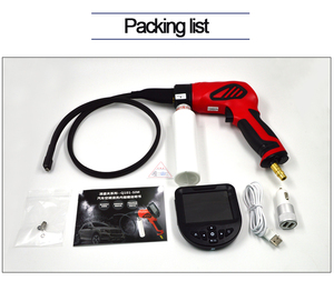 Coche aire acondicionado máquina de limpieza portátil flexible líquido de alta presión con 8.5mm pequeño borescope Cámara - Product Image 6