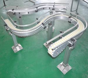 Jiabao küçük eğim modüler zincir kemer restoran endüstrileri için konveyör profesyonel tel örgü açı Slat kauçuk - Product Image 1