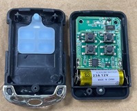 Control Remoto Portátil y Duradero JIXIANG para Motor de Puerta de Garaje, Módulo de Conmutación Multifunción para Puerta Batiente