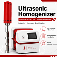 Homogénéisateur ultrasonique continu industriel 20 kHz pour le traitement de liquides à grande échelle, dispersion et émulsification