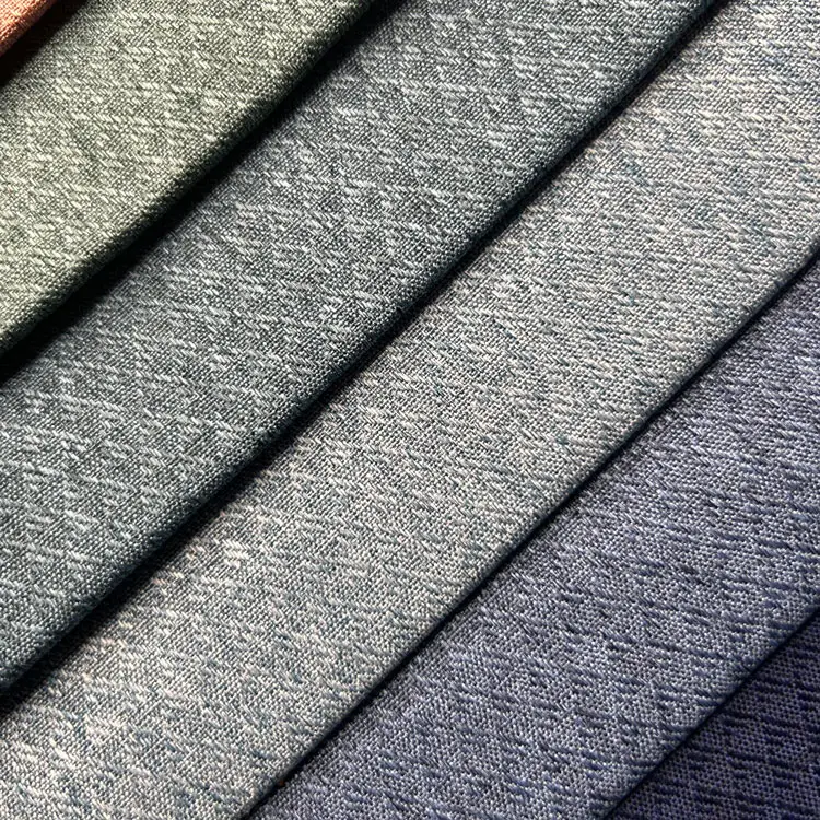 Estofamento de sofá em tecido de linho para casa 100 linho tecido amostra