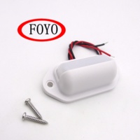 Lampe de courtoisie LED en plastique de marque FOYO, lampe d'ambiance, éclairage de pont, éclairage décoratif d'escalier pour accessoires de bateau/yacht/kayak/embarcation