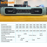 Amplificateur audio professionnel haut de gamme 900W, système de sonorisation analogique pour événements en plein air, système audio pour églises, karaoké KTV