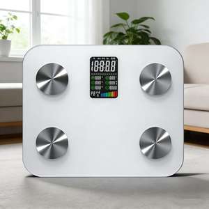 Balança de Gordura Corporal Inteligente Multifuncional com 26 Indicadores de Saúde, Vidro Temperado, Precisão de 0,1g, Display LCD para Perda de Peso - Product Image 2