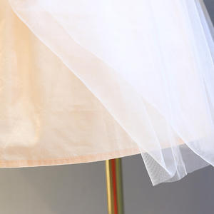 Nouvelles robes de soirée plissées haut de gamme pour jeunes filles, modèle d'images provenant d'un fournisseur chinois - Product Image 3