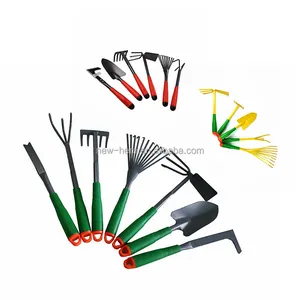 Metal Agricultural Garden Tools Shovel Rake Spade Hoe Crevice Crack Weeder Cultivator Digger Yard Planter Flower Bonsai Tools