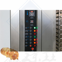 Ensemble complet de four rotatif à pain complet pour la boulangerie commerciale Équipement de cuisson industrielle